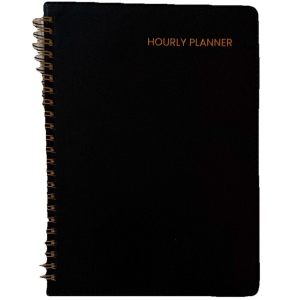 SUNEE‎ Hourly Planner January 2025 - December 2025 Weekly Monthly Light Weight